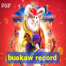 buakaw record